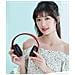 Cuffie Bluetooth Over-ear Rosso Vibrante B39 - Wireless - Foto miniatura 6