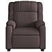 Poltrona Elettrica Reclinabile Marrone Scuro in Tessuto - Foto miniatura 8