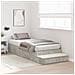 Struttura Letto con Contenitore Grigio Cemento 90x190 cm - Foto miniatura 5
