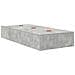 Struttura Letto con Contenitore Grigio Cemento 90x190 cm - Foto miniatura 7