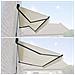 Tenda Saule 2,95 × 2,5m - Tessuto Beige E Struttura Grigia - Foto miniatura 3