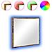 Specchio da Bagno LED Legno Antico 40x8.5x37 cm Legno Ingegnerizzato - Foto miniatura 3