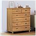 Cassettiera 'ASKIM'91x40x95.5 cm Legno Massello di Pino - Foto miniatura 2