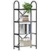 Libreria Grigio sonoma 60 x 30 x 146 cm Legno multistrato - Foto miniatura 3