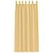 Tende con tende 2 pcs Beige Poliestere - Foto miniatura 4