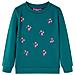 Felpa da Bambina Verde Scuro 116 - Foto miniatura 1