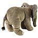 Peluche Elefante Africano 28cm Realistico Ultra Morbido In Materiale Ecologico, Grigio - Foto miniatura 2