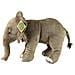 Peluche Elefante Africano 28cm Realistico Ultra Morbido In Materiale Ecologico, Grigio - Foto miniatura 5
