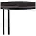 Set Tavoli 3 Pezzi Metallo Nero 29x29x46h-34x34x52h-39x39x57h Cm - Foto miniatura 7