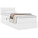 Letto con contenitore e materasso Bianco Puro 90 x 200 cm - Foto miniatura 3