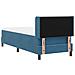 Letto a molle con materasso Blu Scuro 200 x 80 cm Poliestere - Foto miniatura 9