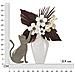 Decorazione In Metallo 3d Gatti 3-multicolore-metallo-54,6x8,9x59,7 Cm - Foto miniatura 6