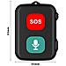 Sos Anziani Localizzatore Gps Sensore Anticaduta Impermeabile Ip67 Chiamate Bidirezionali Geo-recinzione Promemoria Farmaci Inclusa App Di Tracciamento (sos One) - Foto miniatura 2