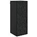 Mobiletto a muro Nero 33 x 34,5 x 90 cm Legno ingegnerizzato - Foto miniatura 1