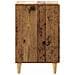 Comodino Legno antico 43 x 39,5 x 66,5 cm Legno ingegnerizzato - Foto miniatura 4