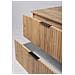 Mobile sottolavabo 120 cm, Nero opaco, L /A /P 120/57/46 cm, 2 cassetti con chiusura ammortizzata, Mobili da bagno, arredi per il bagno - Foto miniatura 2