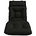 Cuscino per Lettino VIANEN 100% Poliestere Nero 200 x 60 x 8 cm - Foto miniatura 3