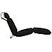 Cuscino per Lettino VIANEN 100% Poliestere Nero 200 x 60 x 8 cm - Foto miniatura 4