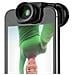 Ottica per Smartphone iPhone 5/5s Selfie 3-IN-1 colore Nero - Foto miniatura 2