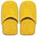 Set 2 pantofole donna giallo. - Foto miniatura 1