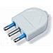 Spina Elettrica Dritta 10a Bianca 2p + T Eck33301 - Foto miniatura 2