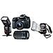 Eos 70d + Ef-s 18-55mm Stm + Ef-s 55-250mm Stm + Borsa Fotografica Professionale + Flash - Foto miniatura 1