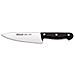 Serie Universal - Coltello Da Cucina - Lama Acciaio Inossidabile Nitrum 155 Mm - Manico Polioxymetilene (pom) Colore Nero - Foto miniatura 1