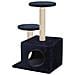 Albero Per Gatti Con Tiragraffi In Sisal 60 Cm Blu Scuro - Foto miniatura 4