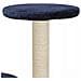 Albero Per Gatti Con Tiragraffi In Sisal 60 Cm Blu Scuro - Foto miniatura 6