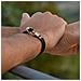 Bracciale Uomo Con Ancora Phrep - Bracciale Uomo Ancora In Pelle (nero), Bracciale Uomo Marinaro Con Ciondolo Ancora In Acciaio (ottone)  - Foto miniatura 3