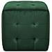 Pouf 2 pz Verde 30x30x30 cm in Velluto - Foto miniatura 2