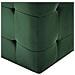Pouf 2 pz Verde 30x30x30 cm in Velluto - Foto miniatura 5