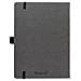 Simboli D5008gy Wildlife Media A5 Hardcover Notebook - Pu Leather Microforato 100gsm Crema Pages Tasca Interna Elastico Di Chiusura Portapenne Segnalibro (foderato Grigio Elefante)  - Foto miniatura 3