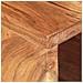 Supporto Bicicletta Da Parete 35x25x25 Cm In Legno Di Acacia - Foto miniatura 1