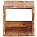 Supporto Bicicletta Da Parete 35x25x25 Cm In Legno Di Acacia - Foto miniatura 4