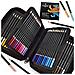 Materiali Castle Art 72 Matite Colorate Zip-up Set Per Adulti Artists Perfetto Per Libri Da Colorare Disegno Schizzo Shading In Un Caso Di Viaggio Facile Zipper - Foto miniatura 4