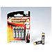 4 X Premium Alkaline AAA, Alcalino, 1,5V, LR03, 44,5 x 10,5 mm - Foto miniatura 1