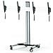 Supporto da Pavimento per TV 45"-55" Portata Max 50 Kg - Foto miniatura 1