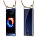 Catena Di Telefoni Cellulari Compatibile Con Honor 8 Pro In Marrone Brillante - Coperchio Protettivo In Silicone Con Anelli D'argento, Cinturino In Corda E Custodia Staccabile - Foto miniatura 7