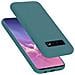 Custodia Compatibile Con Samsung Galaxy S10 In Liquid Verde - Coperchio Protettivo In Silicone Tpu Flessibile - Foto miniatura 1