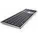 Tastiera Wireless KB700-GY-R-GER  (Layout Tedesco) Colore Grigio - Foto miniatura 4