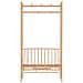 Panca da Giardino con Pergola 116 cm in Bambù - Foto miniatura 3