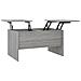 Tavolino Salotto Grigio Sonoma 80x50x42,5 Cm Legno Multistrato - Foto miniatura 2