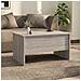 Tavolino Salotto Grigio Sonoma 80x50x42,5 Cm Legno Multistrato - Foto miniatura 3