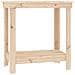 Banco Da Lavoro 80x50x80 Cm In Legno Massello Di Pino - Foto miniatura 2