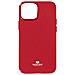 Cover Iphone 13 Mini Silicone Effetto Brillante Pearl Jelly Mercury Rossa - Foto miniatura 1