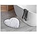 Tappeto Bagno Doccia Spugna Tappetino Assorbente Cotone Pelo Corto Mod. Giulietta Giulietta Bianco - Foto miniatura 3