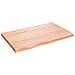Piano Tavolo Marrone 80x50x (2-4) cm Massello Rovere Trattato - Foto miniatura 2