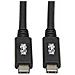 Tripp Lite U420-20n-g2-5a Cavo Usb 0,5 M Usb 3.2 Gen 2 (3.1 Gen 2) Usb C Nero - Foto miniatura 1
