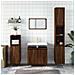 Armadietto Bagno Rovere Marrone 58x33x60cm In Legno Multistrato - Foto miniatura 10